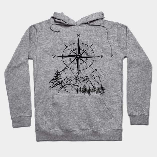 Explore The Unknown Hoodie by Funky Mama